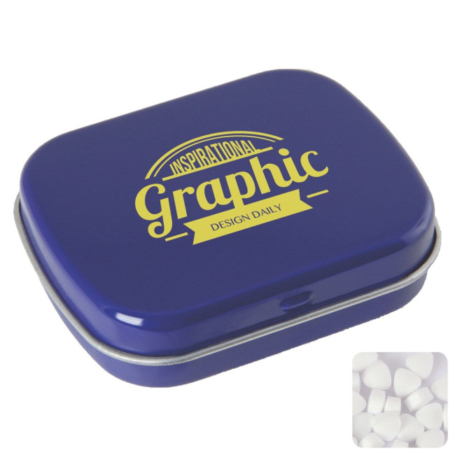 Custom Printed Flat tin with extra strong mints - Image 4