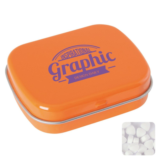 Custom Printed Flat tin with extra strong mints - Image 3