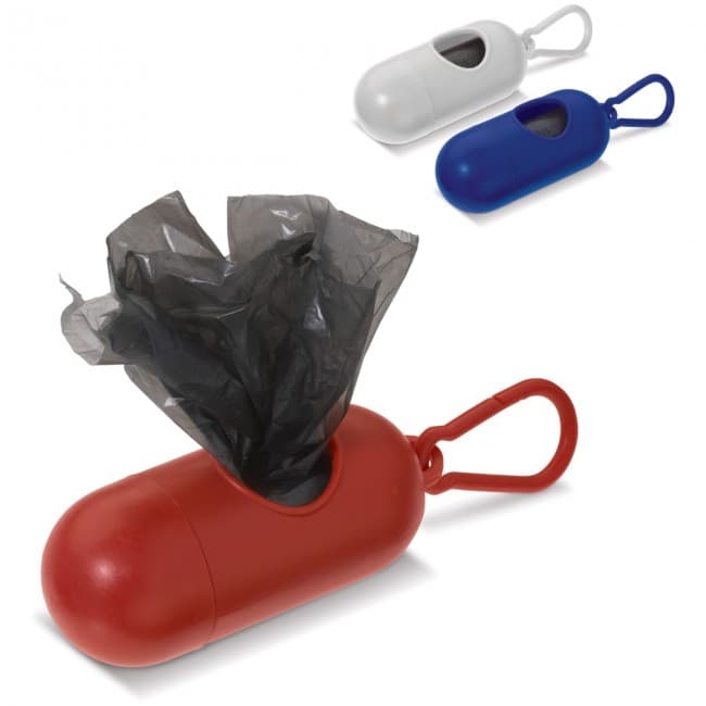 Custom Printed Plastic bag dispenser carabiner - Image 2