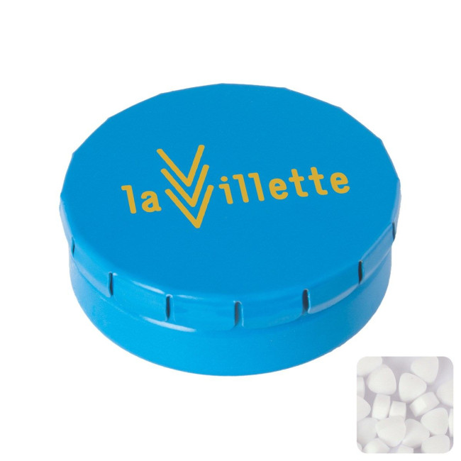 Custom Printed Click tin with extra strong mints - Image 1