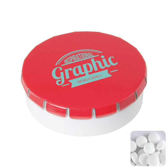 Custom Printed Round pot with sugar free mints - Image 8