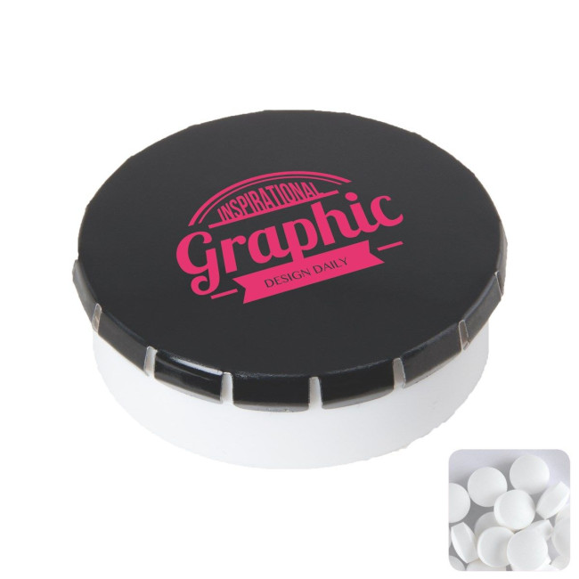 Custom Printed Round pot with sugar free mints - Image 6