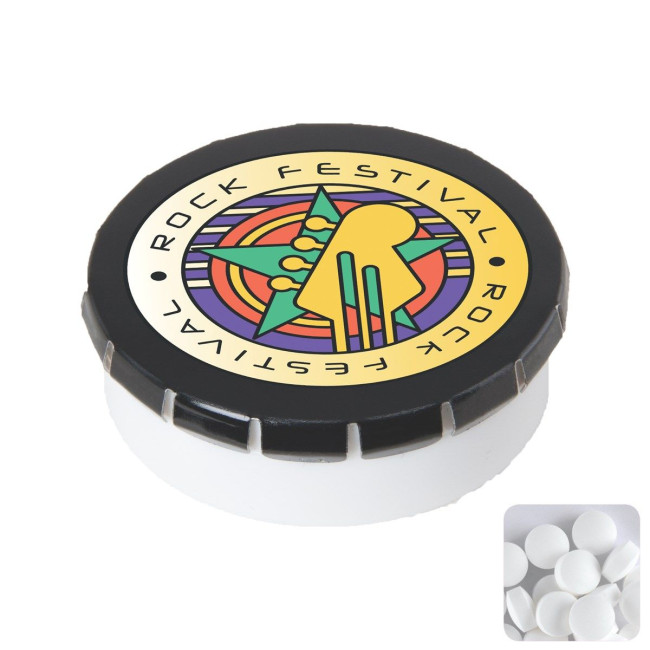 Custom Printed Round pot with sugar free mints - Image 5