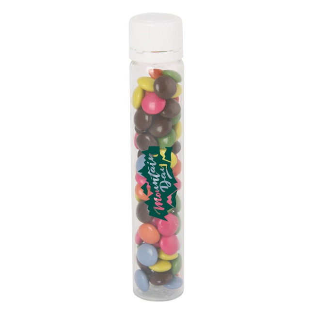 Custom Printed Plastic tube with milk chocolate sweets - Image 8