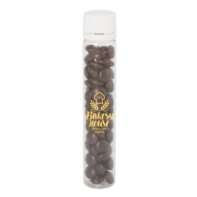 Custom Printed Plastic tube with milk chocolate sweets - Image 7