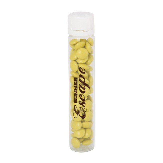 Custom Printed Plastic tube with milk chocolate sweets - Image 6