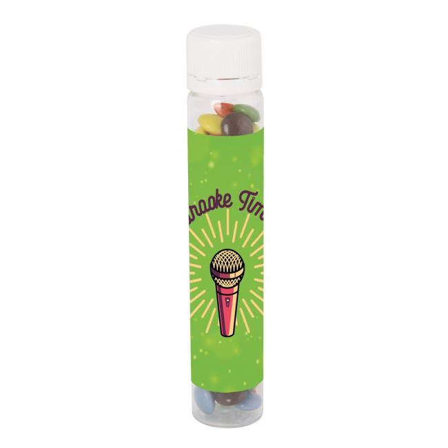 Custom Printed Plastic tube with milk chocolate sweets - Image 8