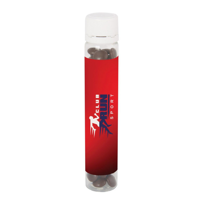 Custom Printed Plastic tube with milk chocolate sweets - Image 7