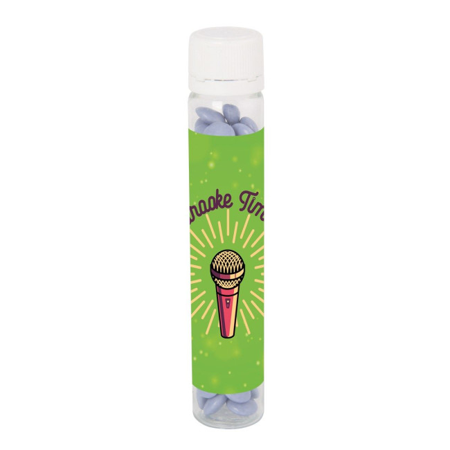 Custom Printed Plastic tube with milk chocolate sweets - Image 4