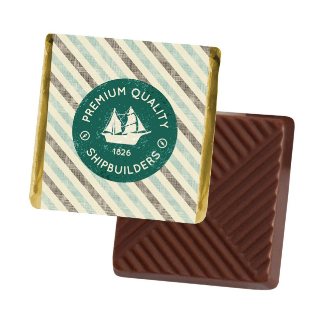 Custom Printed Neapolitan Belgian milk chocolate - Image 2