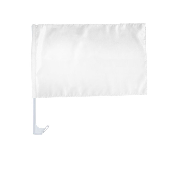 Custom Printed Bianco Car Flag  - Image 2