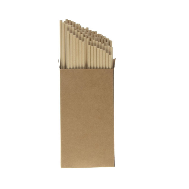 Custom Printed Pack Of 100 Paper Straws