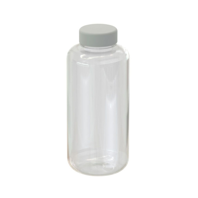 Custom Printed Drink bottle "Refresh" clear-transparent, 1.0 l - Image 1