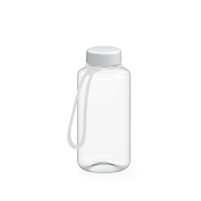 Custom Printed Drink bottle "Refresh" clear-transparent incl. strap, 0.7 l - Image 5