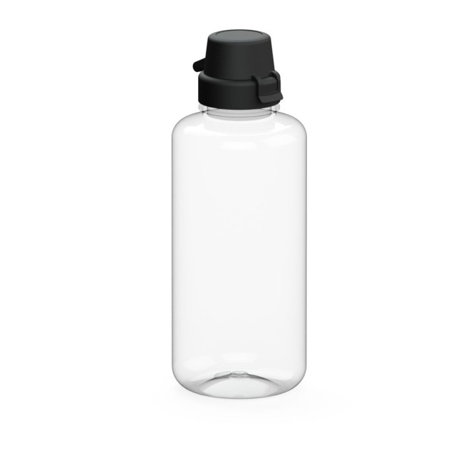 Custom Printed Drink bottle "School" clear-transparent, 1.0 l - Image 2