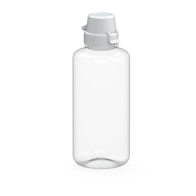 Custom Printed Drink bottle "School" clear-transparent, 1.0 l - Image 3