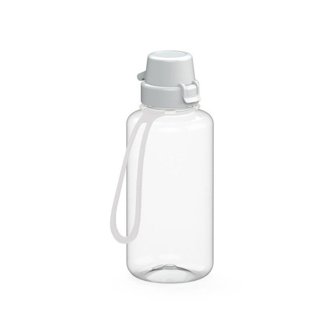 Custom Printed Drink bottle "School" clear-transparent incl. strap, 0.7 l - Image 4