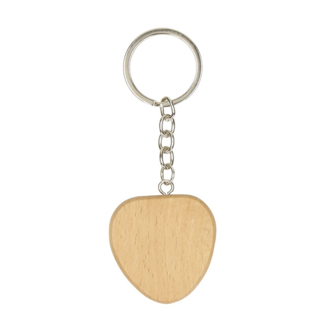 Custom Printed Key ring "Natura", heart