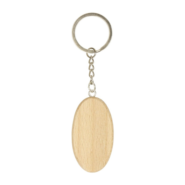 Custom Printed Key ring "Natura", oval