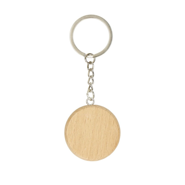 Custom Printed Key ring "Natura", round