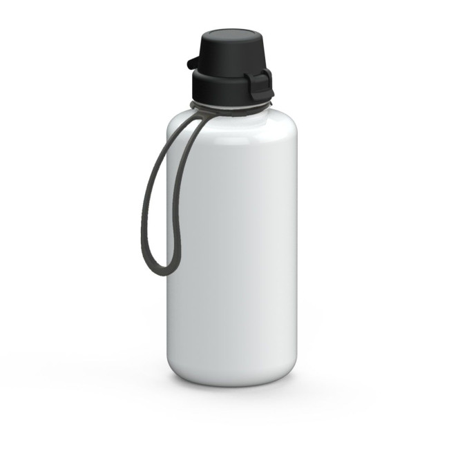 Custom Printed Drink bottle "School" colour incl. strap, 1.0 l - Image 5