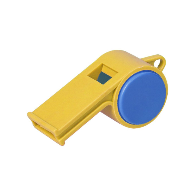 Custom Printed Whistle "Sport" without cord, duo-colour - Image 1