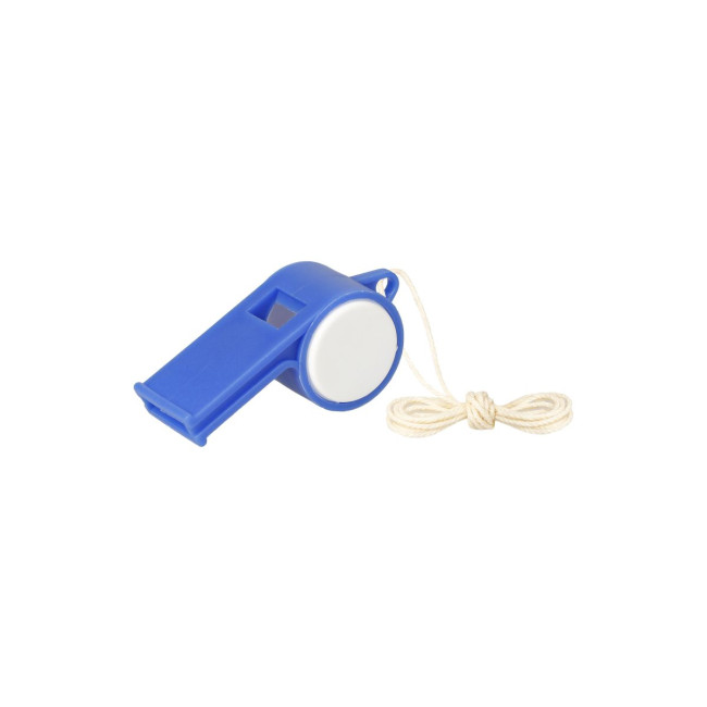 Custom Printed Whistle "Sport" with cord, duo-colour - Image 7