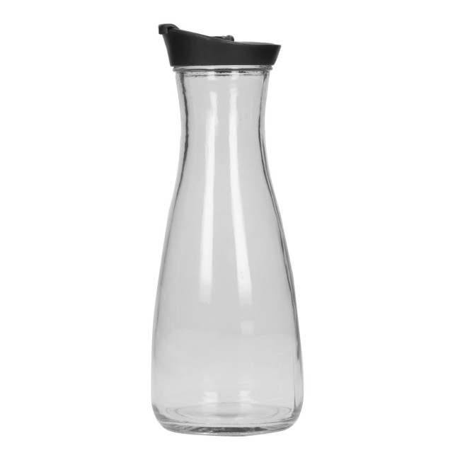 Custom Printed Glass carafe "Minerale", 0.85 l