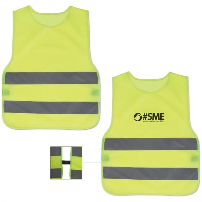 Custom Printed Safety vest children - Image 2