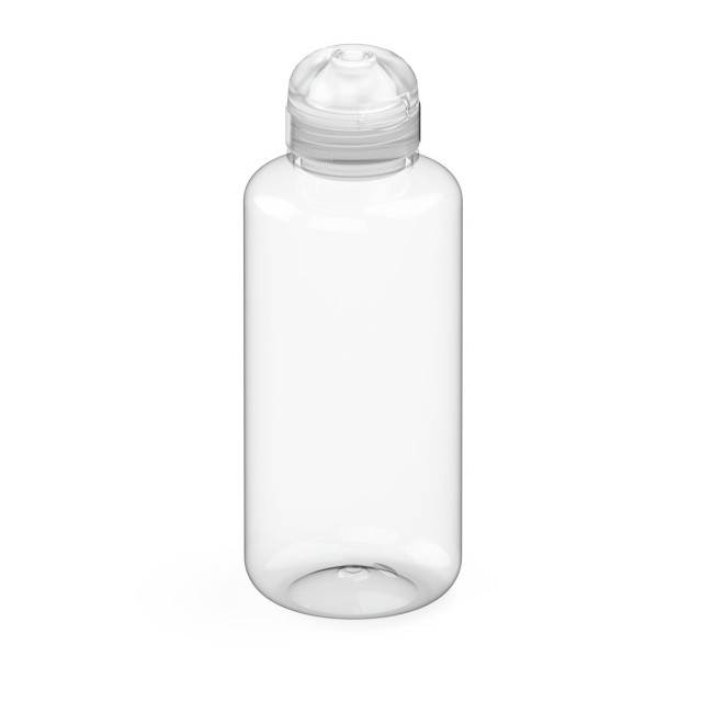 Custom Printed Drink bottle "Sports" clear-transparent 1.0 l - Image 1