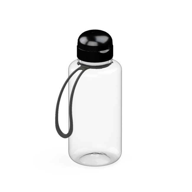 Custom Printed Drink bottle "Sports" clear-transparent incl. strap 0.7 l - Image 2