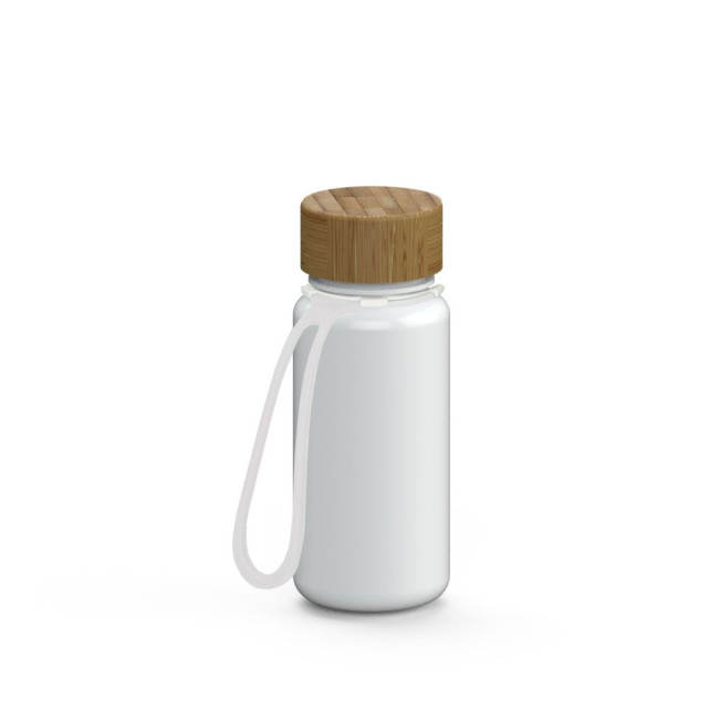 Custom Printed Drink bottle "Natural" Colour incl. strap, 0.4 l - Image 3