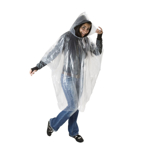 Custom Printed Recyclable Rain Poncho - Image 2