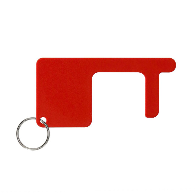 Custom Printed Key fob "Safe contact" with key ring - Image 4