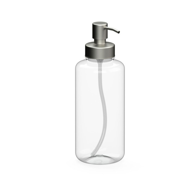 Custom Printed Soap dispenser "Superior" 1.0 l, transparent