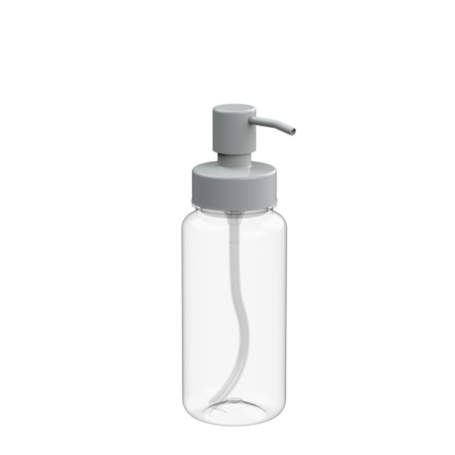 Custom Printed Transparent Deluxe Soap Dispenser 0.4L - Image 1