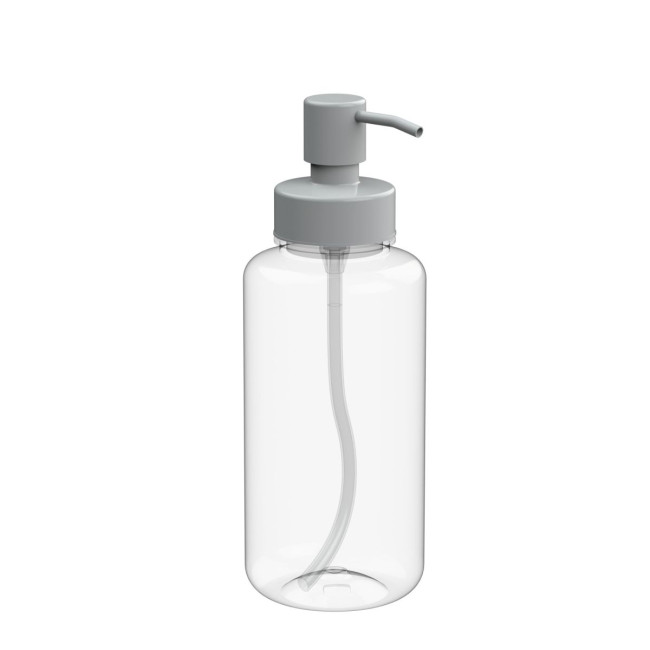 Custom Printed Transparent Deluxe Soap Dispenser 0.7L - Image 1