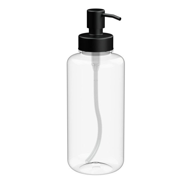 Custom Printed Transparent Deluxe Soap Dispenser 1.0L - Image 2