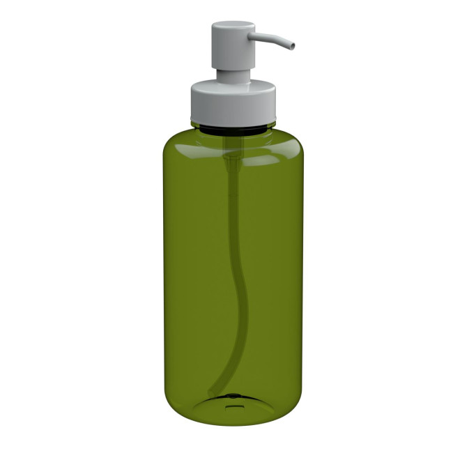 Custom Printed Soap dispenser "Deluxe" 1.0 l, coloured - Image 1