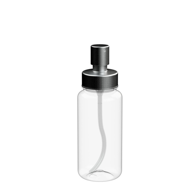 Custom Printed Transparent Spray Bottle 0.4L