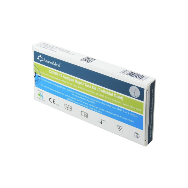 Custom Printed COVID-19 Antigen Rapid Test, individual, lolly test