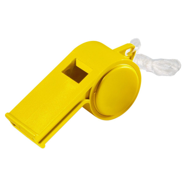 Custom Printed Whistle "Sport" with cord, duo-colour - Image 14