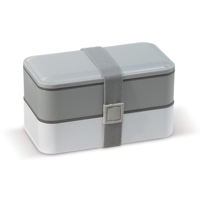 Custom Printed Bento box with cutlery 1250ml - Image 1