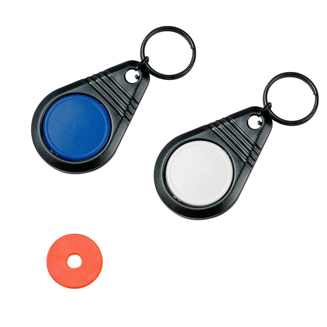 Custom Printed Rotating keyring "Point" with chip - Image 8