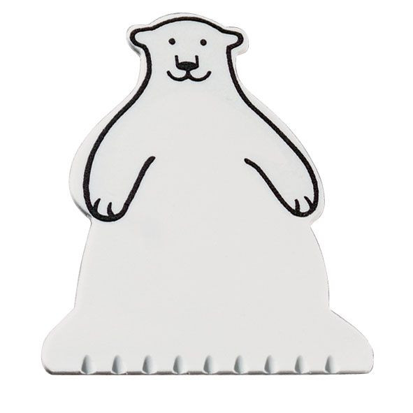 Custom Printed Ice scraper "Polar bear"