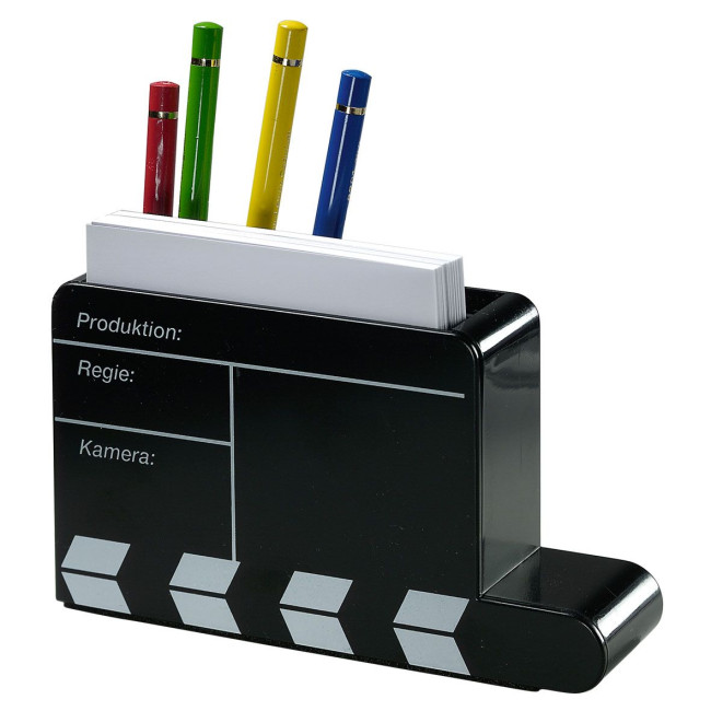 Custom Printed Desk organiser "Clapper board"