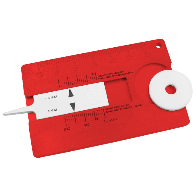 Custom Printed Tyre tread measuring device "Card" - Image 7