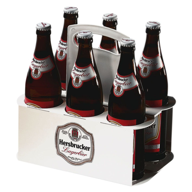 Custom Printed Beer bottle carry-all "Take 6" - Image 1