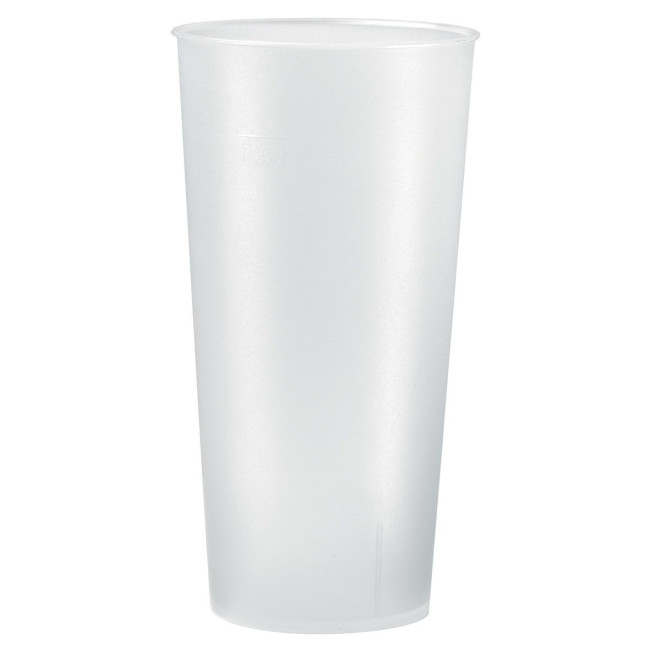 Custom Printed Drinking cup "Returnable" 0.5 l