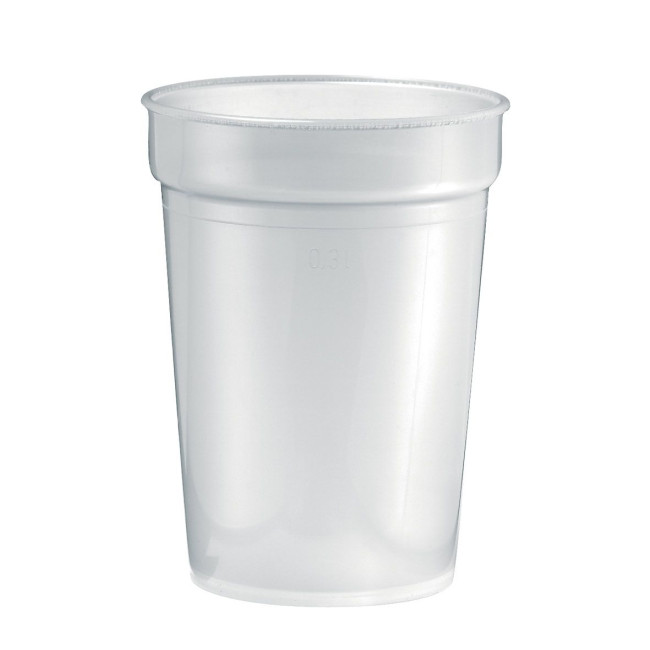 Branded Plastic Reusable Drinking Cup 0.3L - Image 2